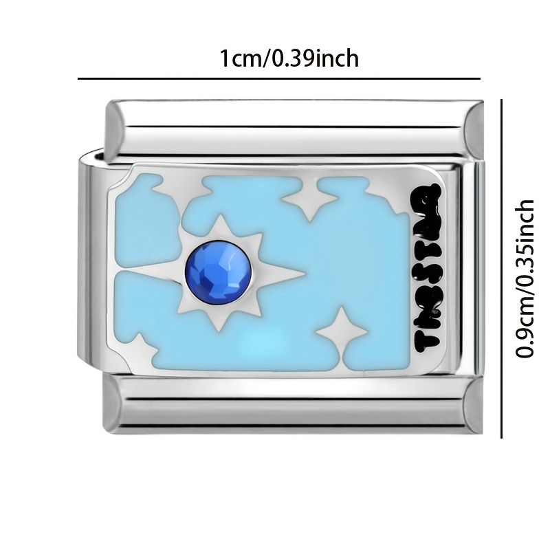 Fashionable Drip-Paint Style Accessory with Tarot Card Elements